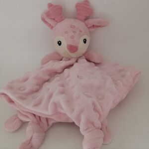 Pink Stuffed Animal Blanket for Kids